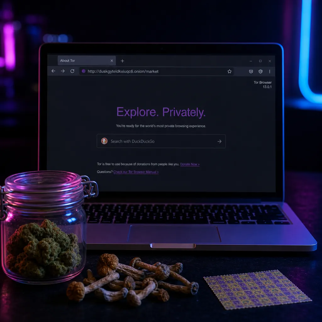 Dark market interface preview