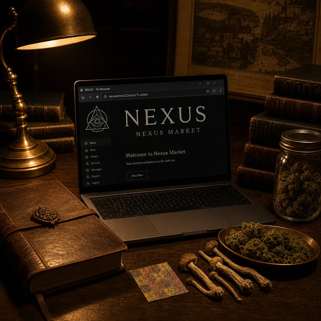 Dark web market list interface preview