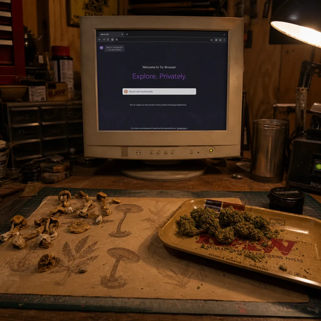 Darknet market interface preview