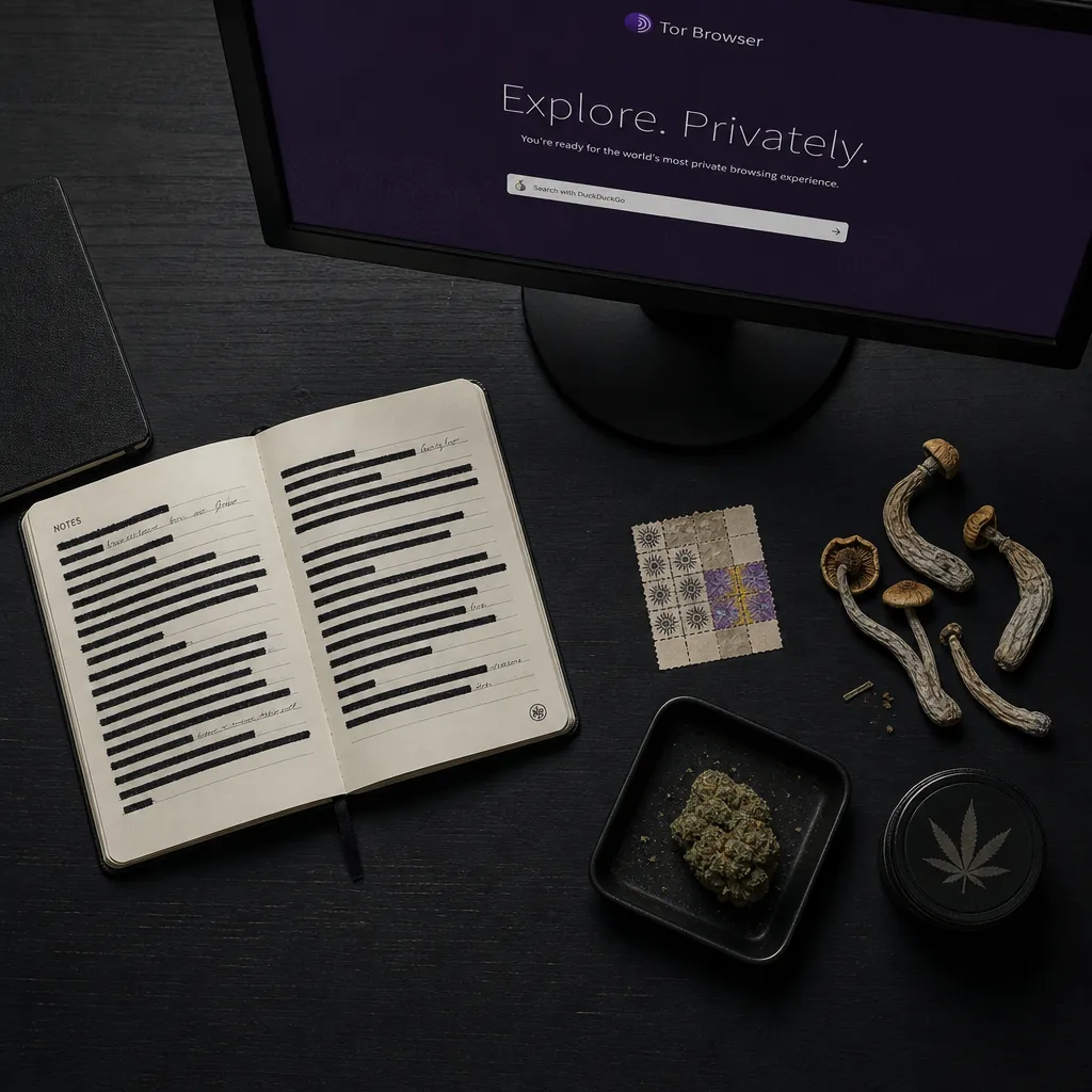 Darknet marketplace interface preview